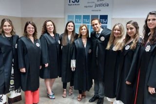 Ocho jueces de apoyo durante cinco meses para la Región de Murcia